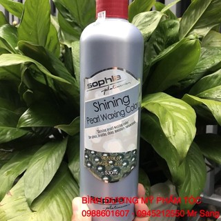 Phủ mịn Xám khói Sophia Platinum Shinning Pearl Waxing Colour ASH 530ml (2026)