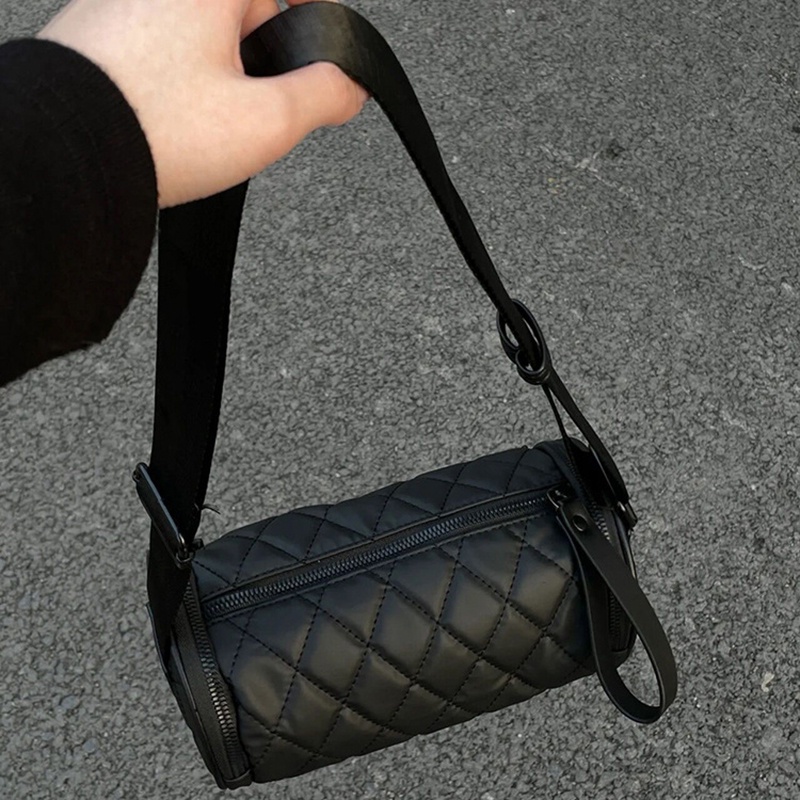 Ielgy Túi Đeo Vai Một Bên Vai Hình Thoi Đơn Giản Hợp Thời Trang Cho Nữ