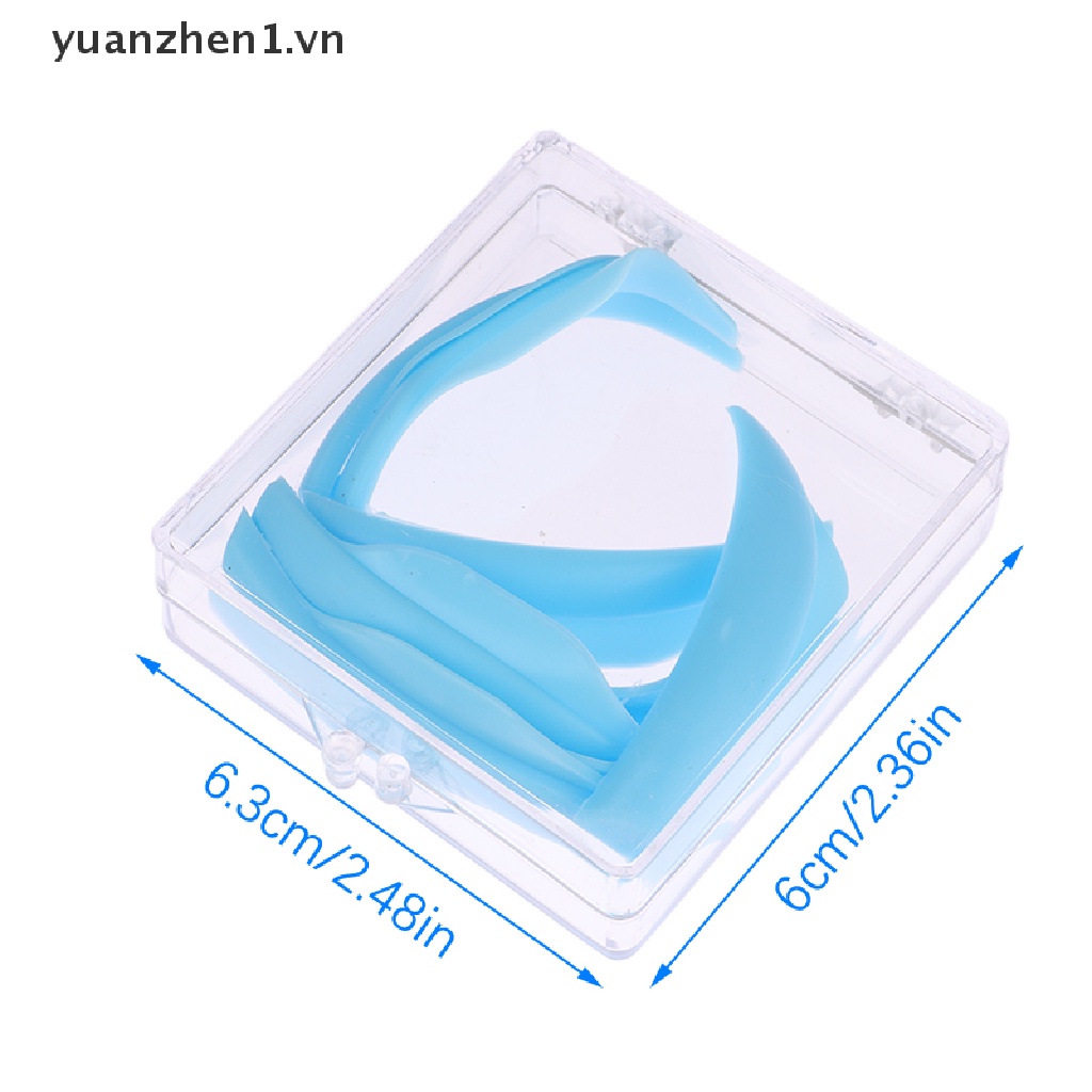 Set 4 Cặp Đệm Silicone Hỗ Trợ Uốn Mi Tiện Lợi