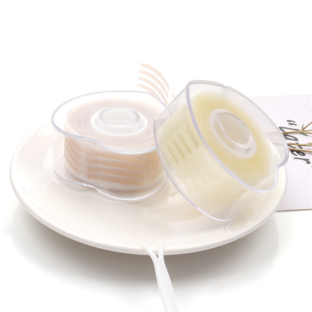 Bộ 600 Miếng Dán Kích Mí Vô Hình Màu Xám Trong Suốt