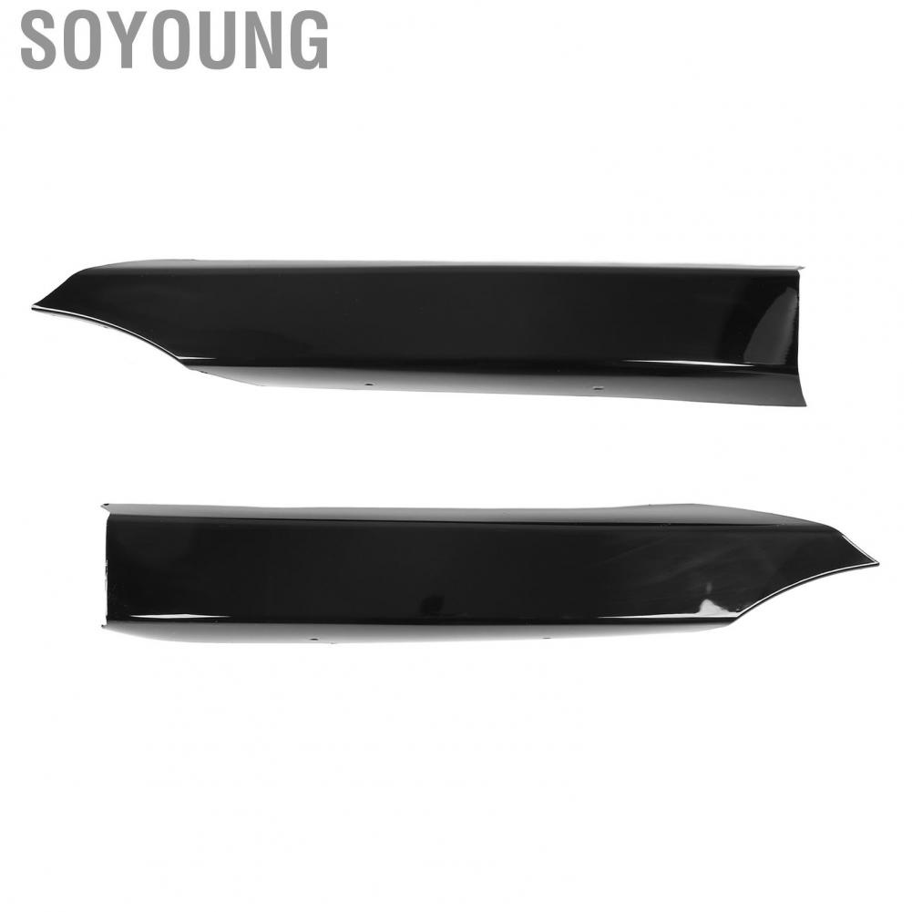 Soyoung Front Bumper Lip Spoiler Anti Crack Diffuser Aerodynamic  for Cars