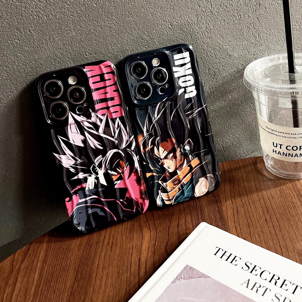 Ốp Điện Thoại PC Cứng Họa Tiết Hoạt Hình Dragon Ball Đơn Giản Chống Rơi Cho iPhone 13 12 11 14 PRO MAX 14 Plus