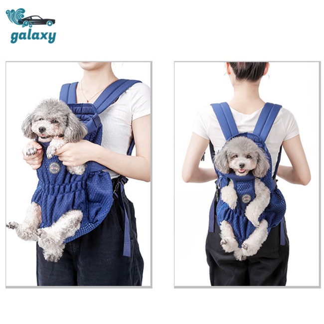 Galaxy Túi Đựng Thú Cưng Đi Du Lịch Bằng Vải Oxford Phối Lưới Thoáng Khí Trọng Lượng Nhẹ