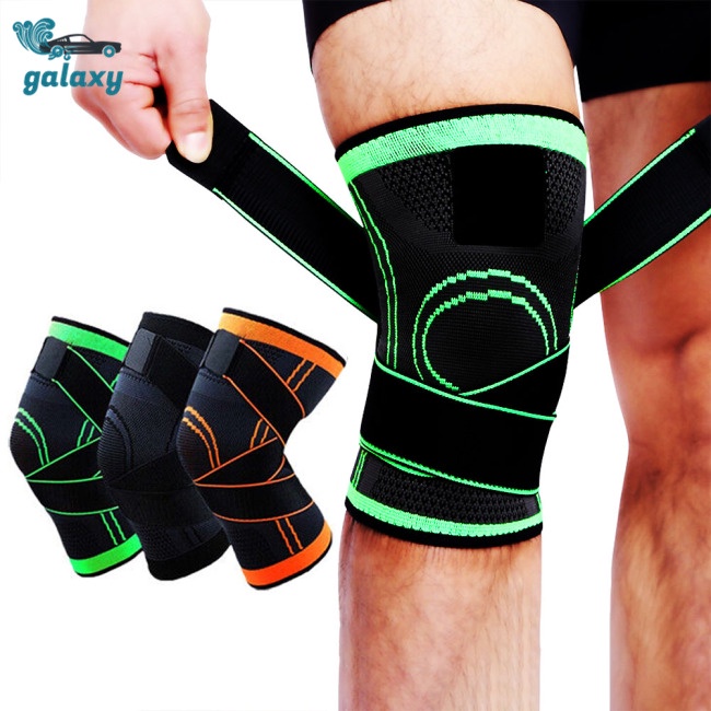 Galaxy Đệm Bảo Vệ Đầu Gối Co Giãn Thoáng Khí Trọng Lượng Nhẹ Chống Trượt Dành Cho Tập Luyện Thể Thao Chạy