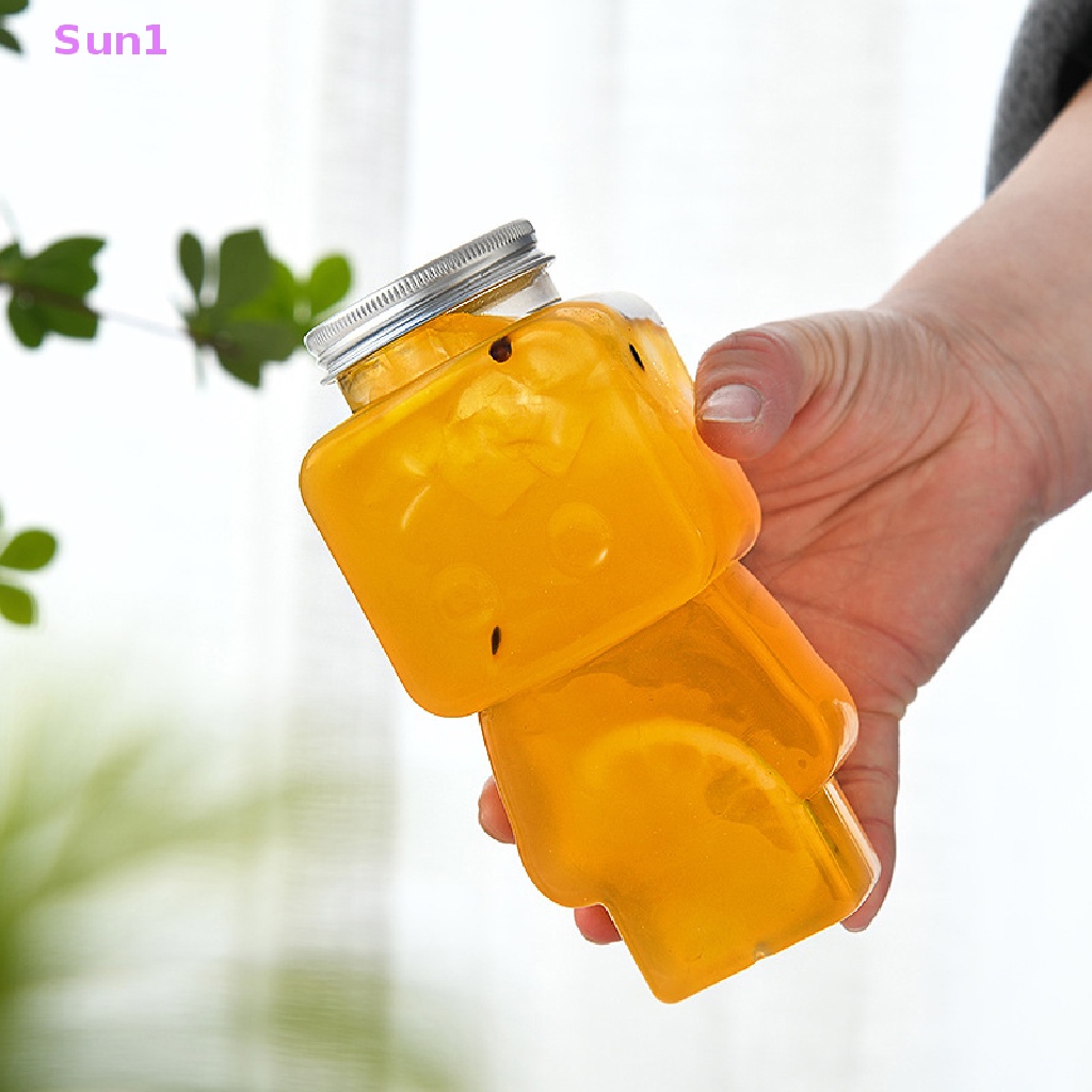 Sun1 &gt; Bình Nước Con Rối Đáng Yêu Trong Suốt Nhỏ Gọn Dùng Làm Quà Tặng Giáng Sinh Cho Cặp Đôi