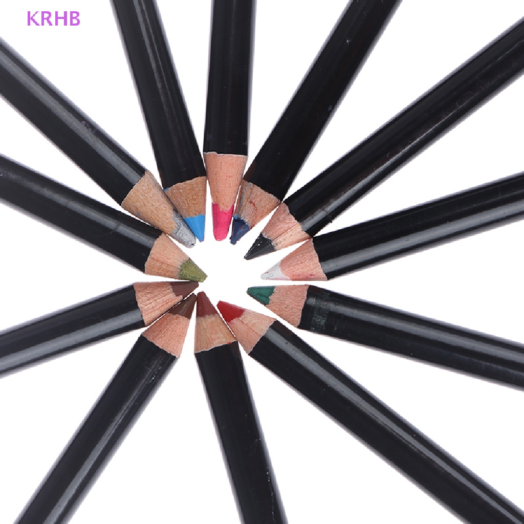 Set 12 Chì Kẻ Viền Môi Chống Thấm Nước Và Lâu Trôi Cao Cấp