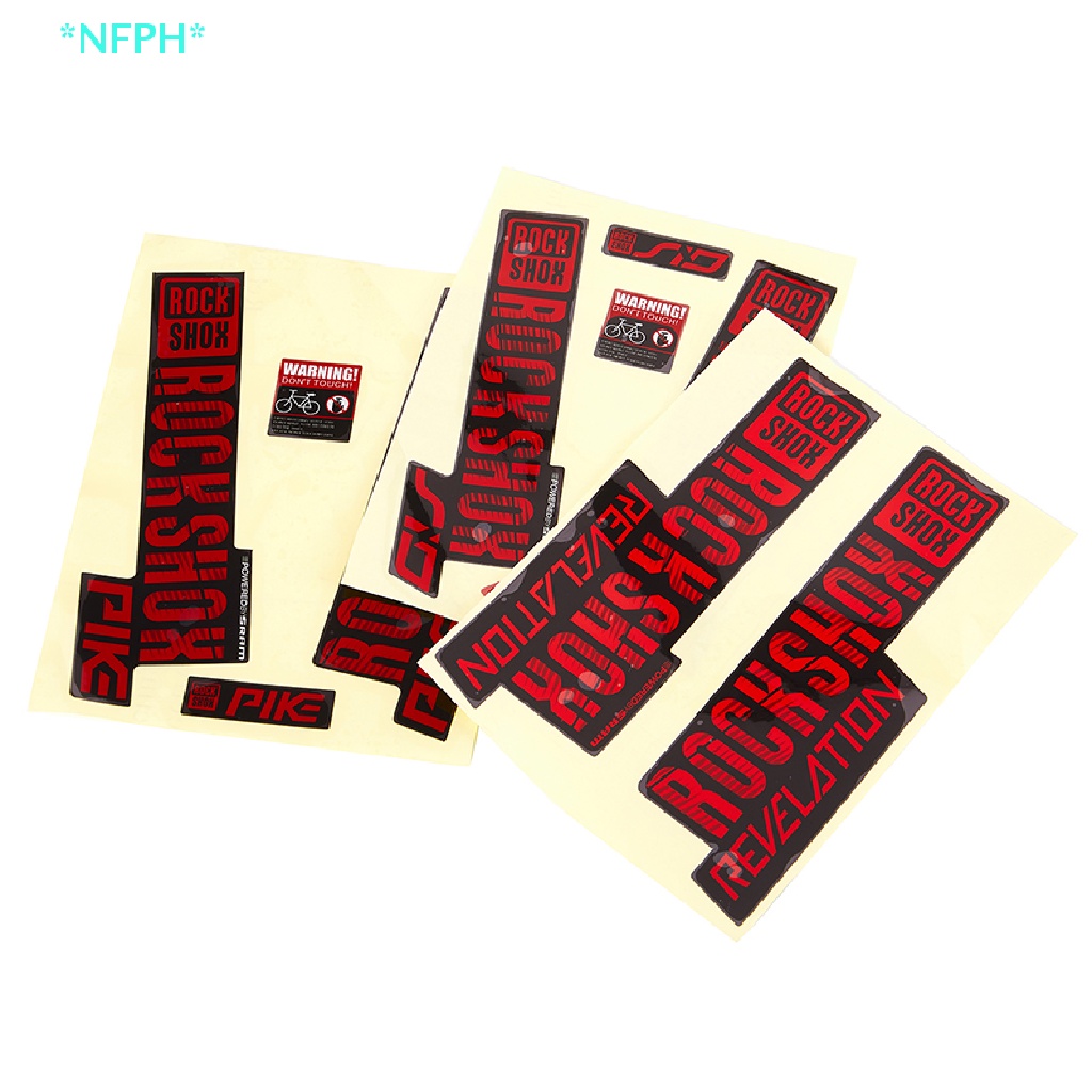 Miếng Đề Can Dán Phuộc Trước Xe Đạp Leo Núi Rock Shox SID Road MTB Mới