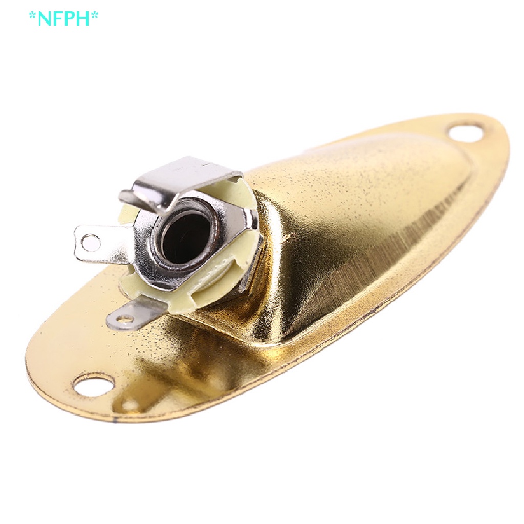Phích Cắm Đầu Ra 1 / 4 &quot;Chuyên Dụng Dành Cho Đàn Guitar Điện Mới Áo Thun Thiết Kế Mới Năng Động Thời Trang