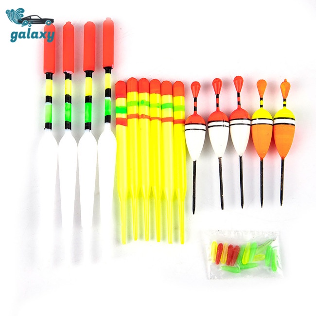 Galaxy Bộ 15 Phao Câu Cá Nhiều Kích Cỡ