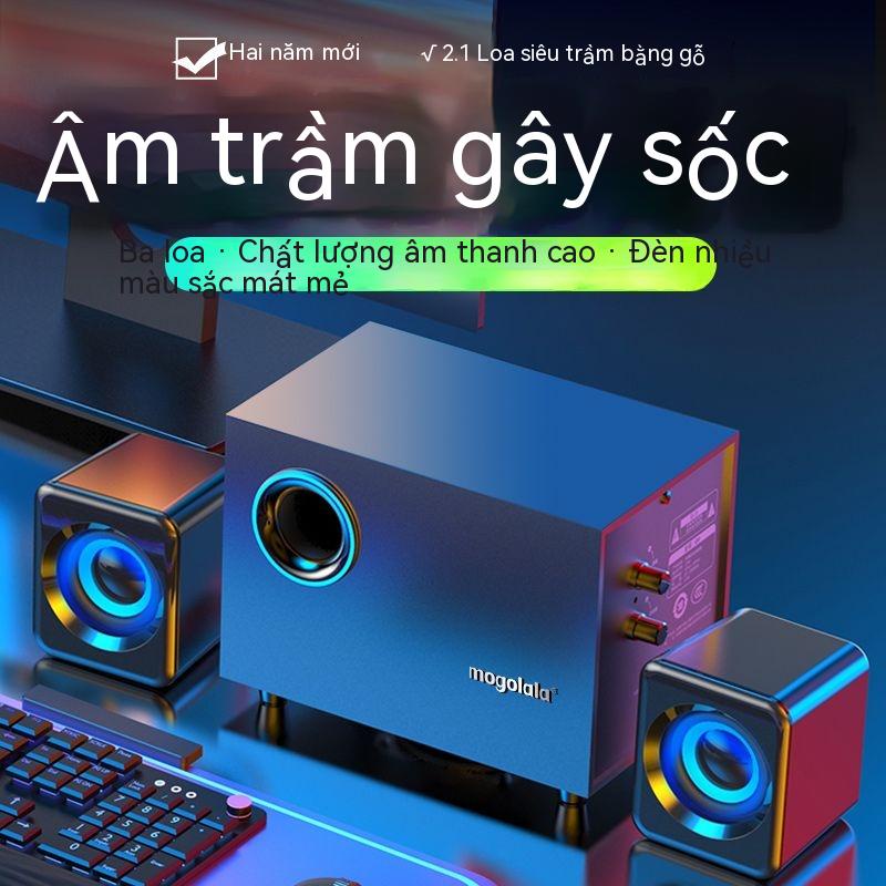 Loa Máy Tính Để Bàn Phòng Khách Loa Siêu Trầm Gia Dụng Loa Siêu Trầm Bluetooth Có Dây Loa Chất Lượng Âm Thanh Cao