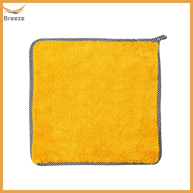 Khăn Lau Chén Dĩa Chất Liệu Microfiber Dày Dặn Thấm Hút Tốt