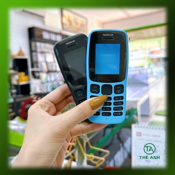 < Ảnh thật > Bộ vỏ Nokia 106 zin mấu máy chuẩn. hàng như hình
