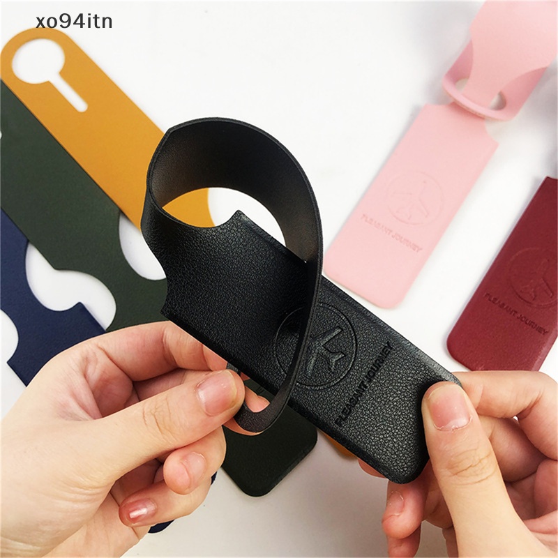 Thẻ Đeo Hành Lý Bằng Da PU Thiết Kế Độc Đáo Thời Trang