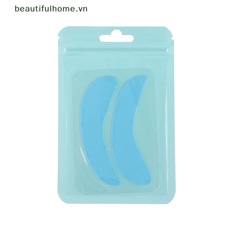 1 Cặp Miếng Silicone Dán Dưới Mắt Loại Bỏ Quầng Thâm Nếp Nhăn Có Thể Tái Sử Dụng