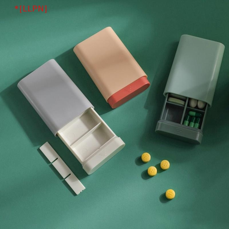 1 Hộp Đựng Thuốc Viên Phong Cách Bắc Âu Nhỏ Gọn Thời Trang