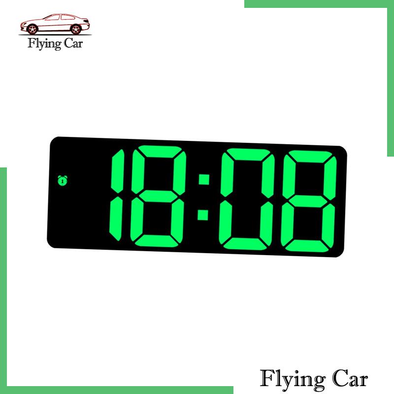 [Lzdjfmy2] Đồng Hồ Để Bàn Màu Xanh Dương Nhiệt Độ Trong Nhà / Văn Phòng