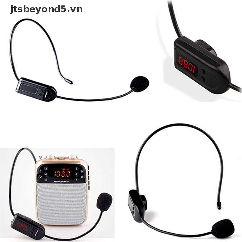 JY FM không dây Microphone tai nghe loa đài phát thanh cho loa/Giảng Dạy/tour du lịch ..