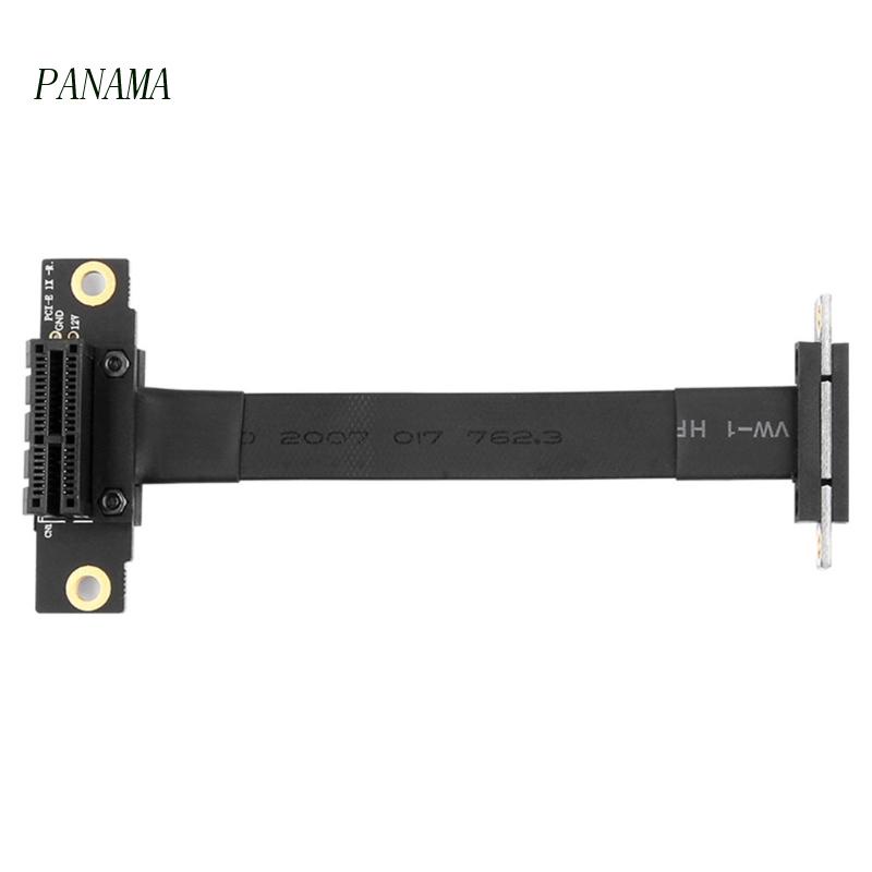Cáp Mở RộNg NAMA PCI-E x1 3.0 90 Độ Cho Card Âm Thanh 8Gbps Pcie 1X ĐếN 1X