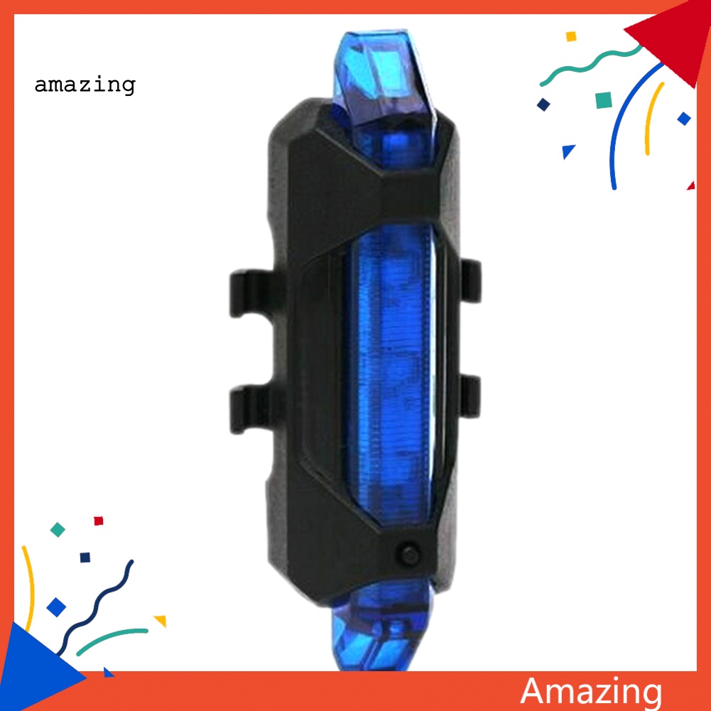 Đèn Đuôi Xe Đạp Cảnh Báo An Toàn Sạc USB