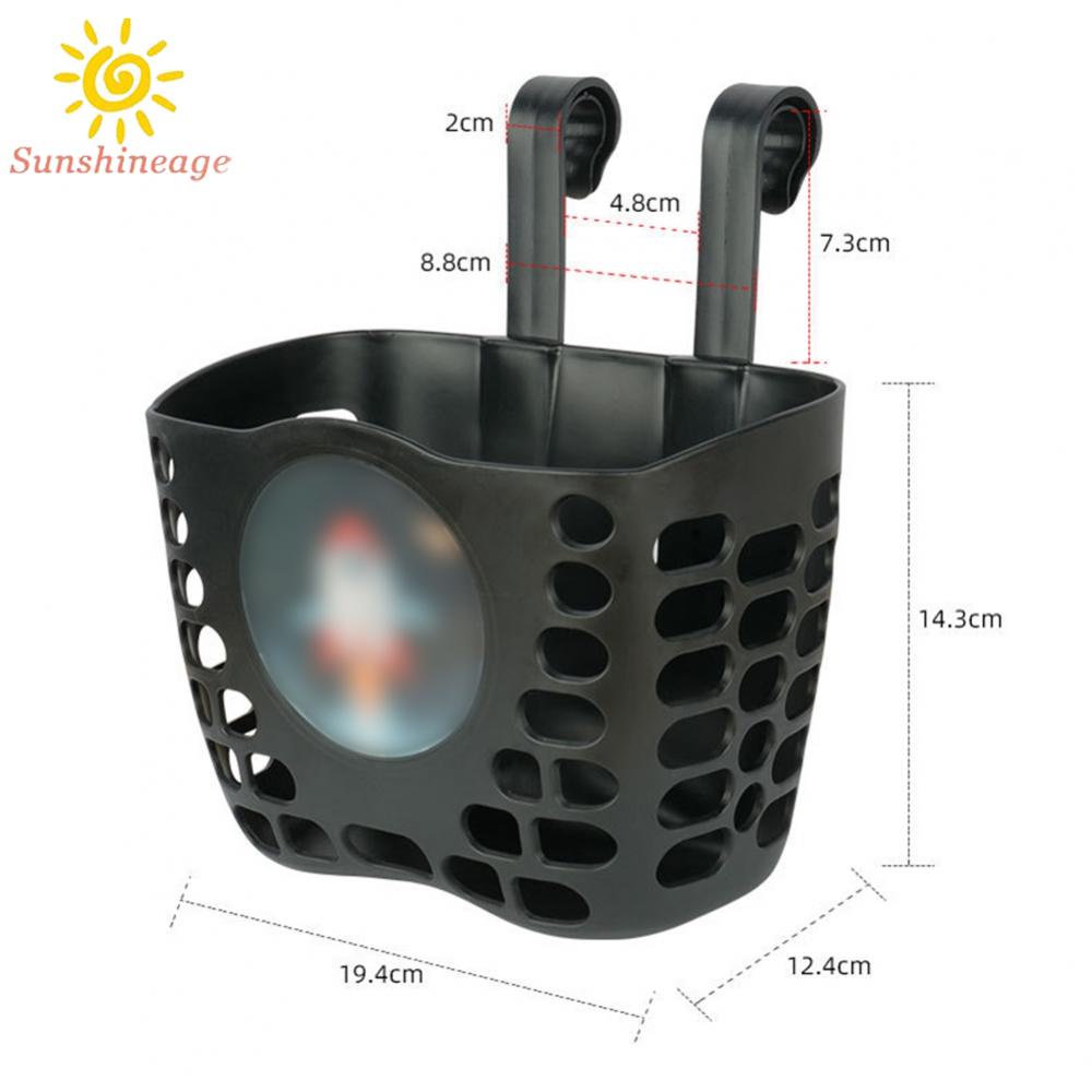 Giỏ Nhựa Đựng Đồ Gắn Phía Trước Xe Đạp Tiện Dụng Cho Bé