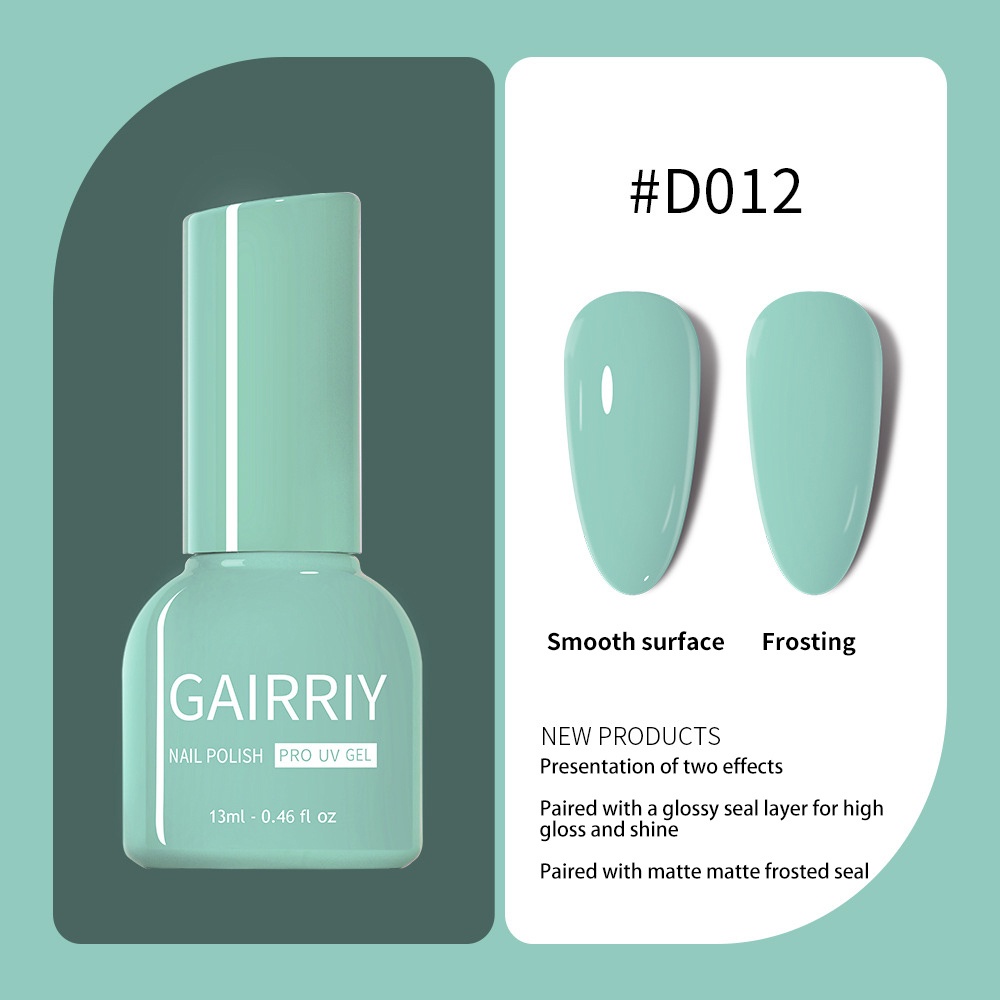 Gairriy Gel Móng Tay Đồng Màu UV Gel Móng Tay Vernis Bán Vĩnh Viễn Gel Làm Móng Ngâm Tắt Gel. pikalu