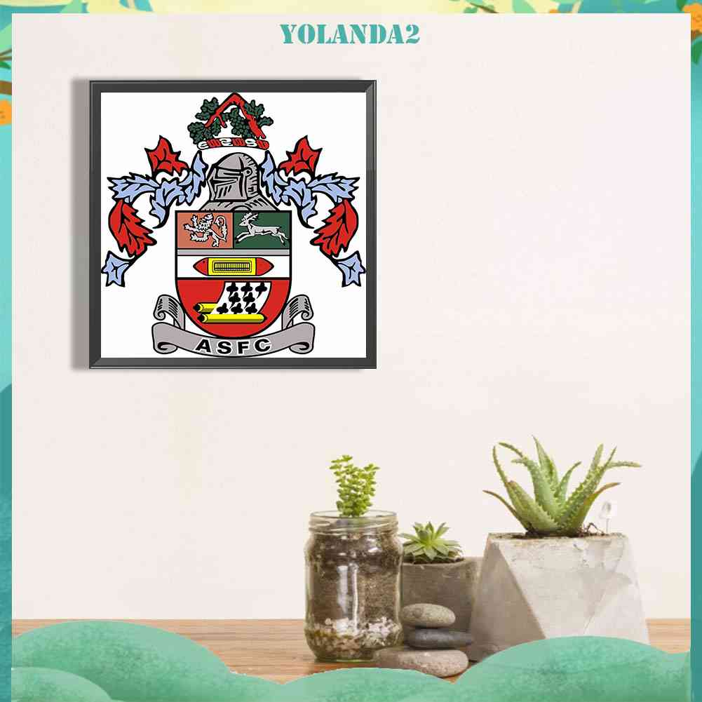 Bộ Tranh Đính Đá 5D DIY Họa Tiết Accrington Stanley Độc Đáo Sáng Tạo Phụ Kiện Trang Trí Nghệ Thuật Thủ Công