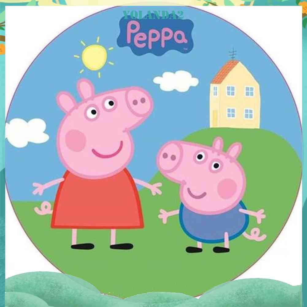 Bộ Tranh Đính Đá 5D Toàn Diện Họa Tiết Chú Heo Dễ Thương Độc Đáo DIY Dùng Trang Trí