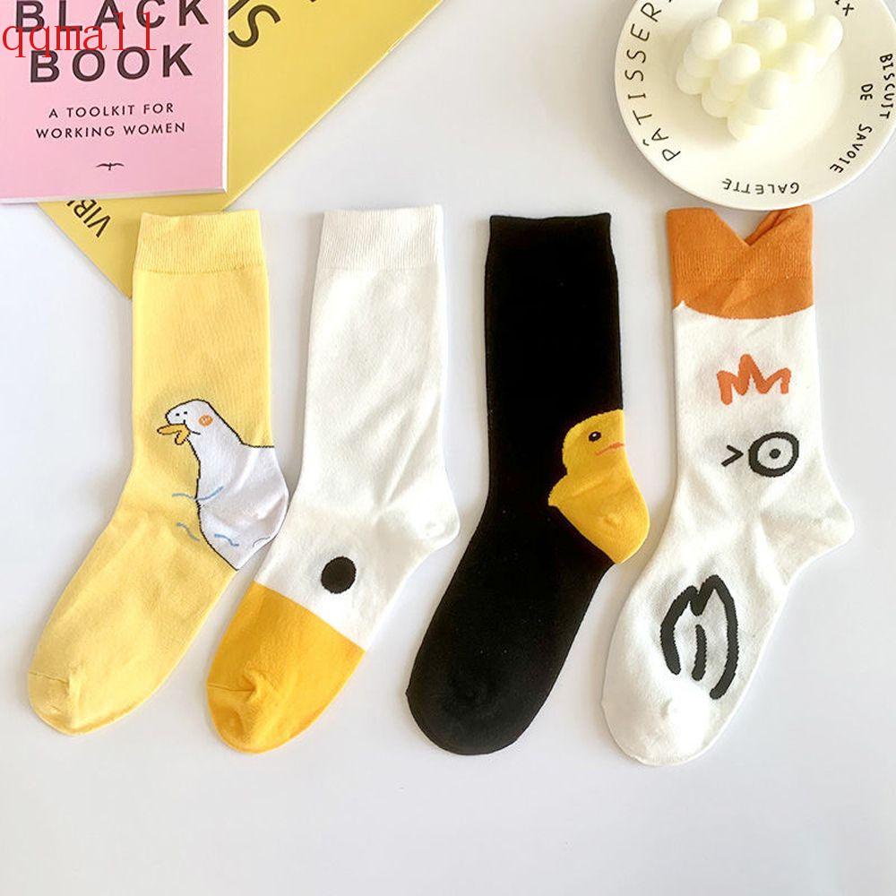 Vớ Cotton Thoáng Khí Phong Cách Thời Trang Harajuku Dễ Thương Dành Cho Nữ