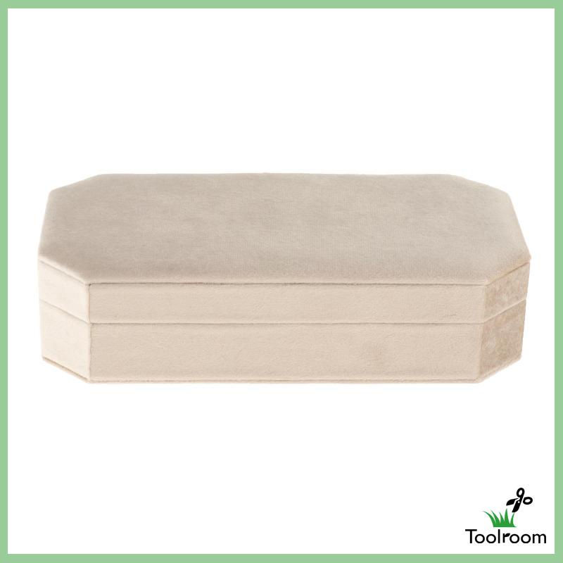 Giá Đỡ Trưng Bày Nhẫn Có Nắp Đậy Bằng Nhung Tiện Dụng