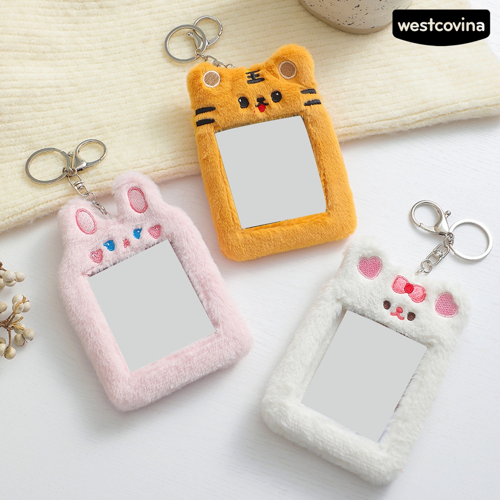 [COD]♪Ví Đựng Thẻ ID Bằng Vải Bông Nhiều Màu Sắc Dễ Thương