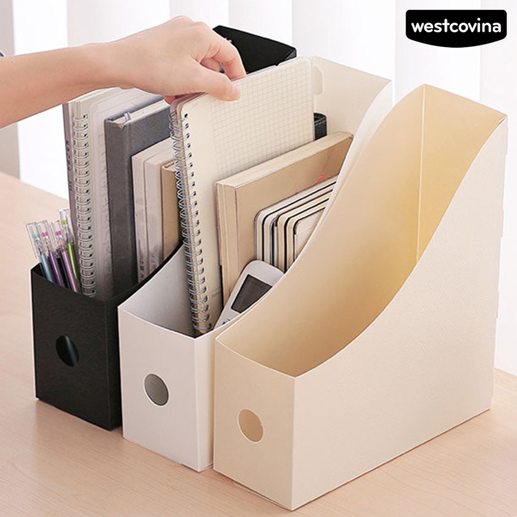 [COD]♪Hộp Đựng Tài Liệu Để Bàn Sức Chứa Lớn Có Thể Gấp Gọn Tiện Dụng