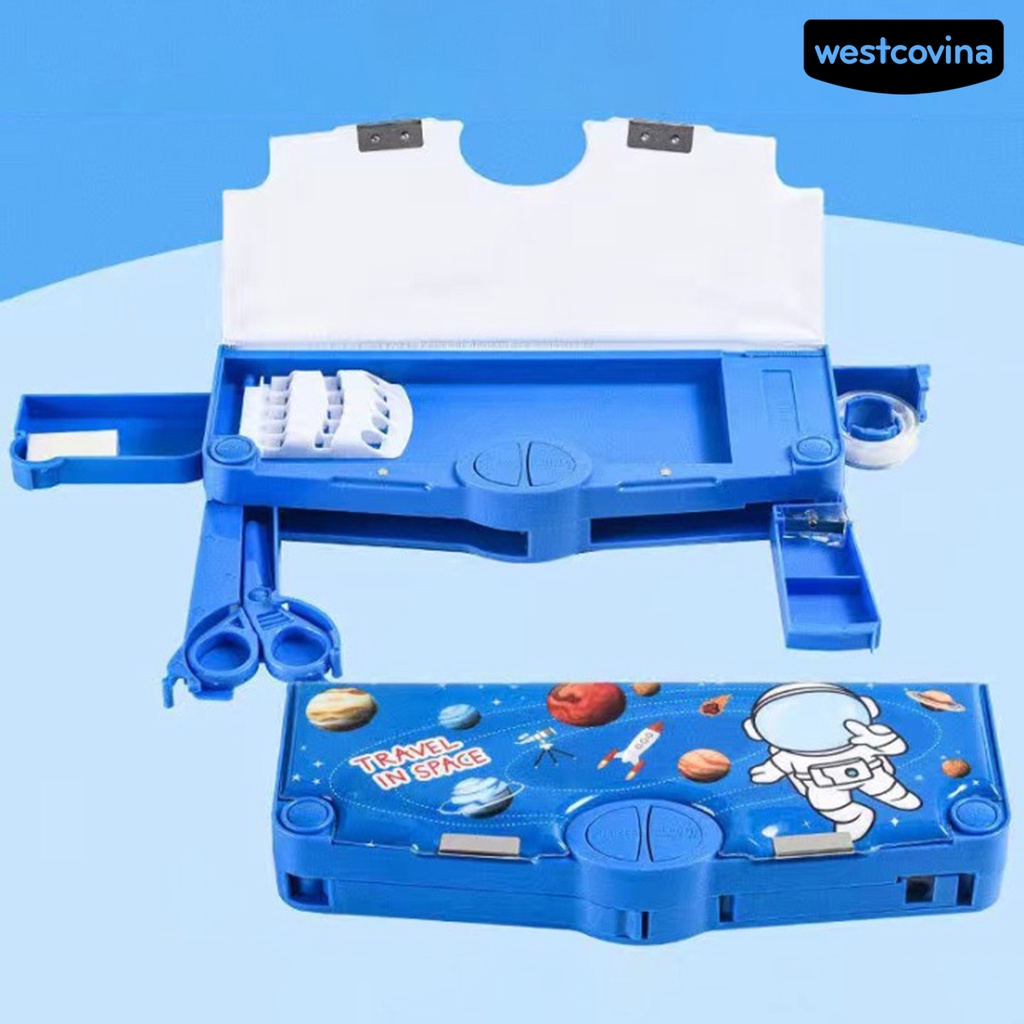 [COD]♪Cục Tẩy Bút Chì Dạng Nhấn Nhiều Ngăn Họa Tiết Phi Hành Gia Hoạt Hình