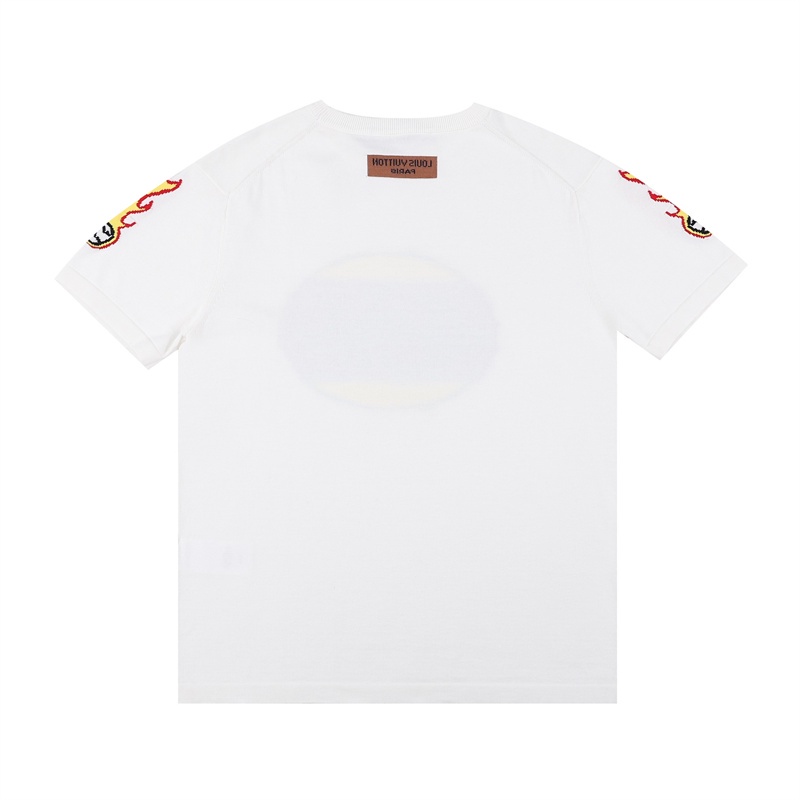 Áo Thun Tay Ngắn Cổ Tròn Họa Tiết Nhãn Hiệu Bóng Chày Màu Xanh L88V88