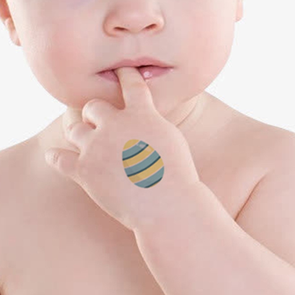 Bộ 10 Hình Xăm Dán Họa Tiết Động Vật Hoạt Hình Dễ Thương Cho Trẻ Em