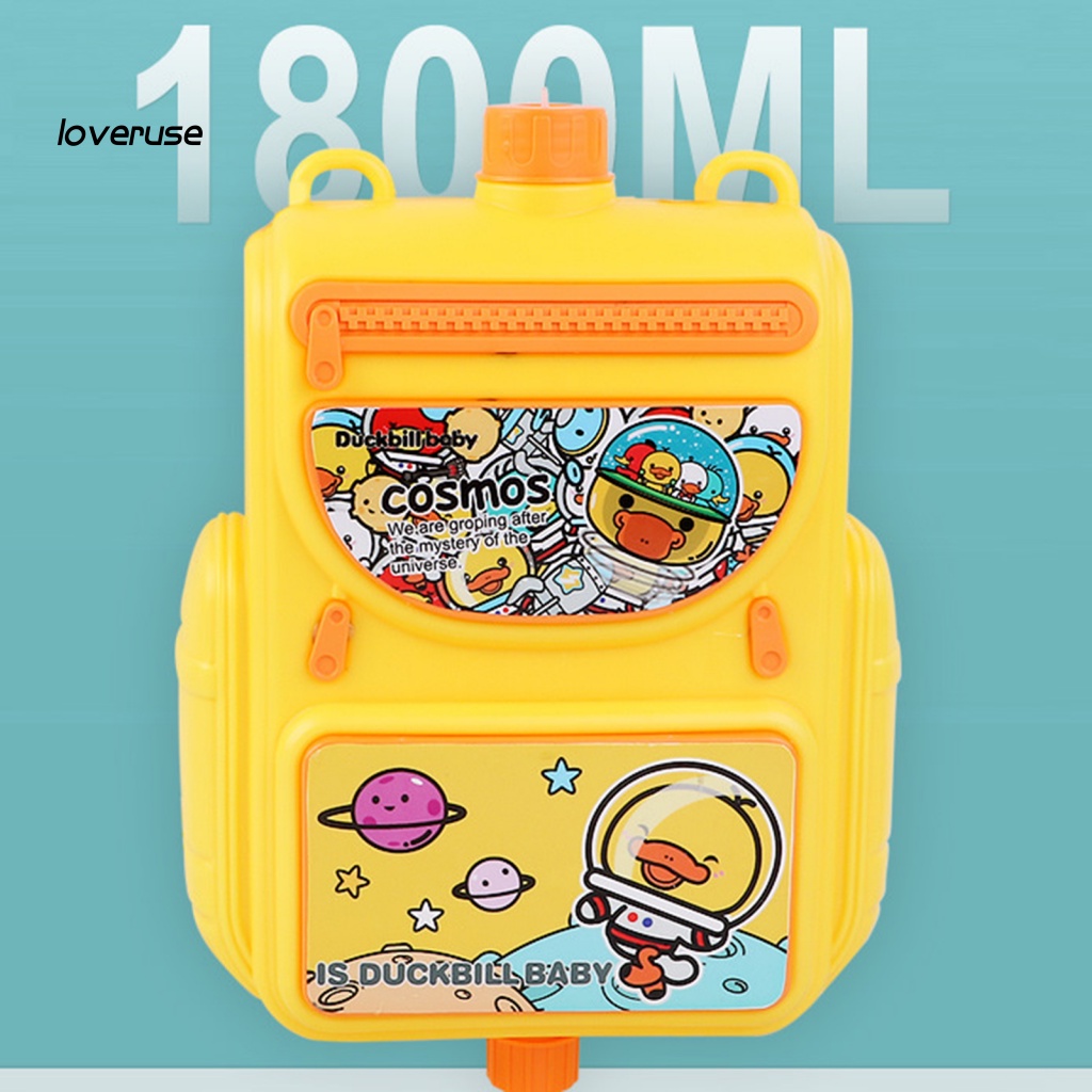 / Lo / Ba Lô Đầy Màu Sắc Hình Vịt Ngâm Nước Cỡ Lớn Thoải Mái Dùng Làm Quà Tặng Sinh Nhật