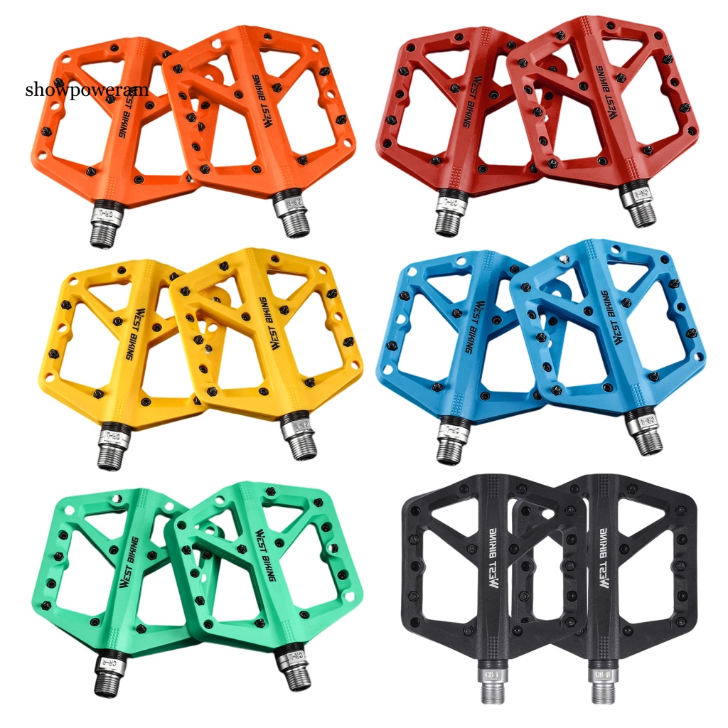 1 Cặp Bàn Đạp Xe Đạp Bằng Nylon Chống Mòn Chống Thấm Nước Tiện Dụng