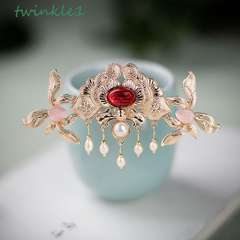 Trâm Cài Tóc Dạng Chuỗi Tua Rua Phong Cách Hán Phục Cổ Điển Cho Nữ