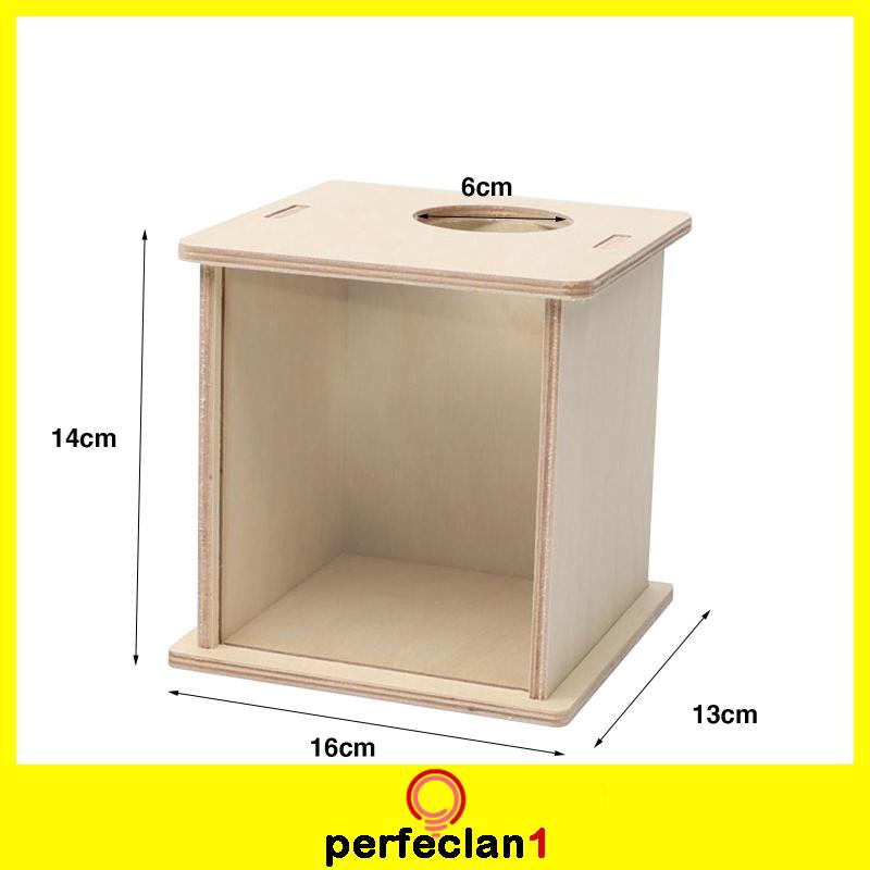 Hộp Tắm Bằng Gỗ Đào Phòng Tắm Cho Chuột Hamster Chinchilla