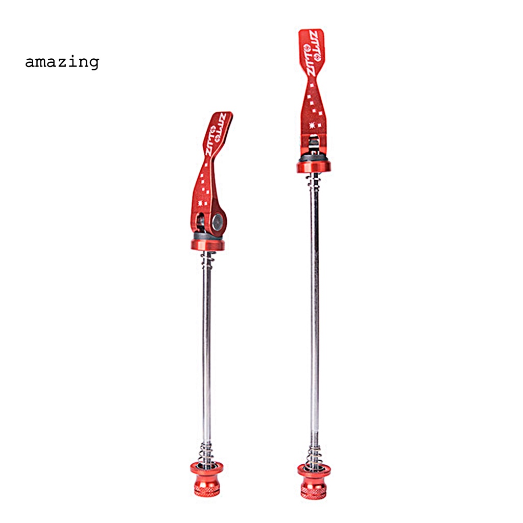 1 Cặp Trục Xe Đạp Tháo Lắp Nhanh Bằng Hợp Kim Nhôm Màu Sáng