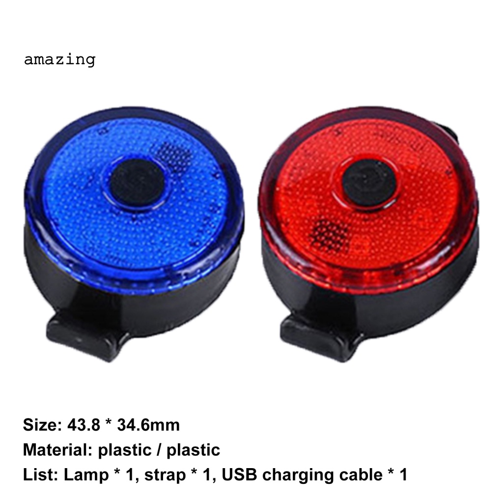 Đèn Đuôi Xe Đạp Mini Siêu Sáng Dễ Lắp Đặt