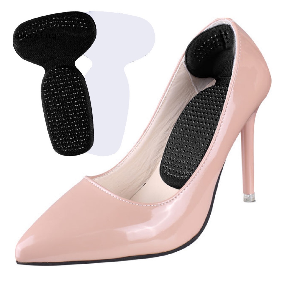 1 Cặp Miếng Lót Giày Cao Gót Polyester Brioche Bảo Vệ Chân Khi Đi Mua Sắm