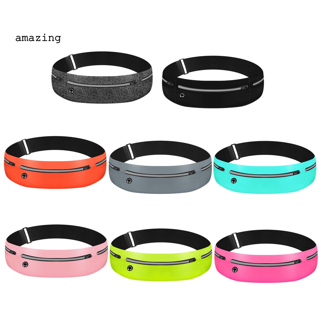 Túi Đeo Hông Đựng Điện Thoại 3 Ngăn Bằng Nylon Tiện Dụng Khi Chạy Bộ / Chạy Bộ Cho Nam Và Nữ