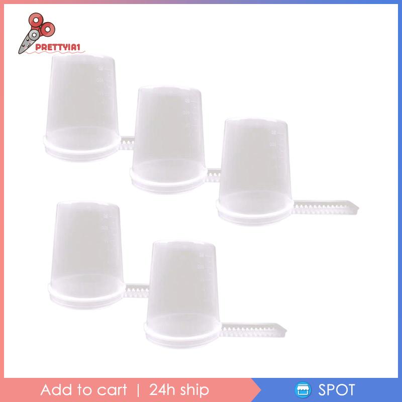 [Prettyia1] 5 Dụng Cụ Cho Ong Ăn Uống Có Thang Đo