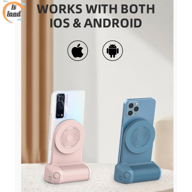 Giá Đỡ Điện Thoại Từ Tính Có Thể Sạc Lại Bluetooth Không Dây Cho Máy Ảnh