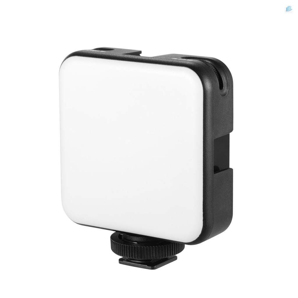 1 Đèn LED Andoer W64 Mini Hai Màu 2500K-6500K 6W Tích Hợp Pin Sạc Tích Hợp 3 Giá Đỡ Cho Máy Ảnh DSLR