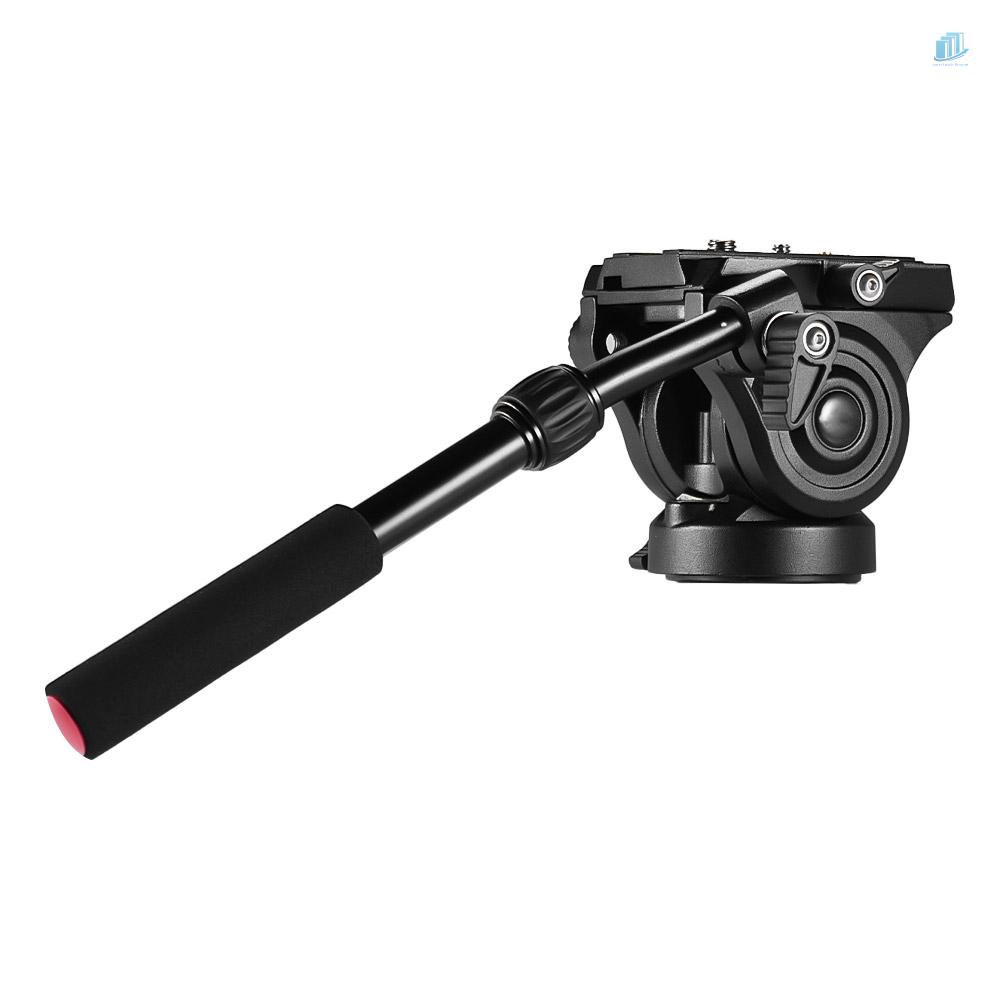 Đầu Nghiêng Tripod Bằng Hợp Kim Nhôm Hỗ Trợ 5kg / 11Lbs Cho Máy Quay Phim A7 Panoramic