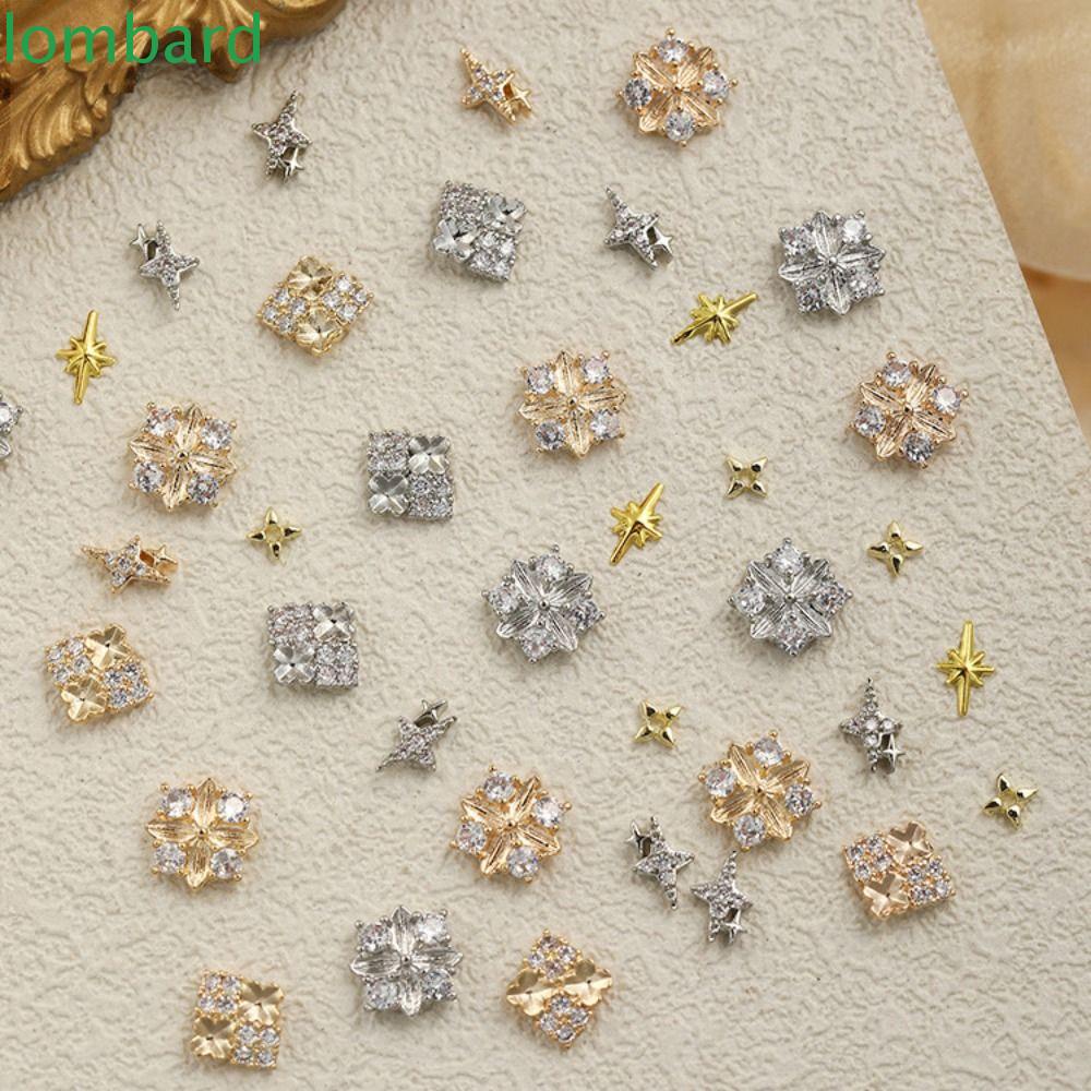 Phụ Kiện Trang Trí Móng Tay Nghệ Thuật Hình Chữ Thập Khoét Lỗ Rỗng Phong Cách Pháp Đẹp Mắt DIY