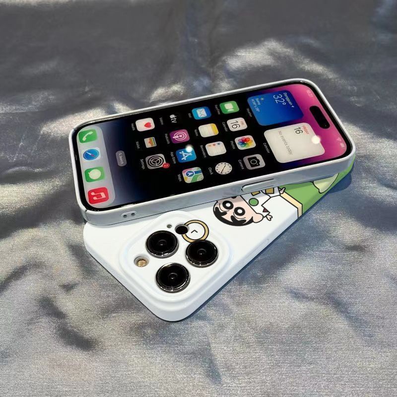 Ốp Lưng Bé Shin Ngộ Nghĩnh Nhiều Mẫu Mã Cho Điện Thoại Iphone 11max14pro12 8p / 13xsmax 1RWV