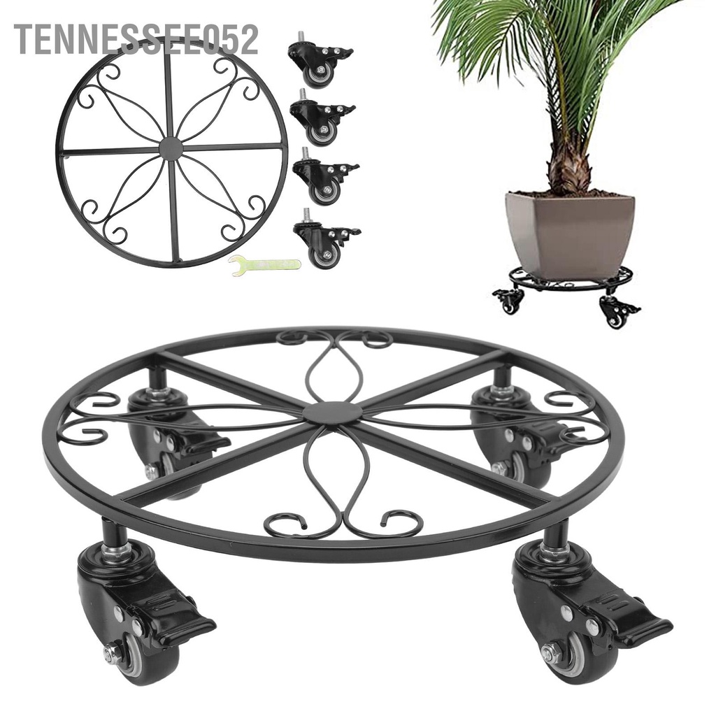 Tennessee052 Giá đỡ cây có thể tháo rời trồng trong chậu hạng nặng bánh xe cho ngoài trời nhà