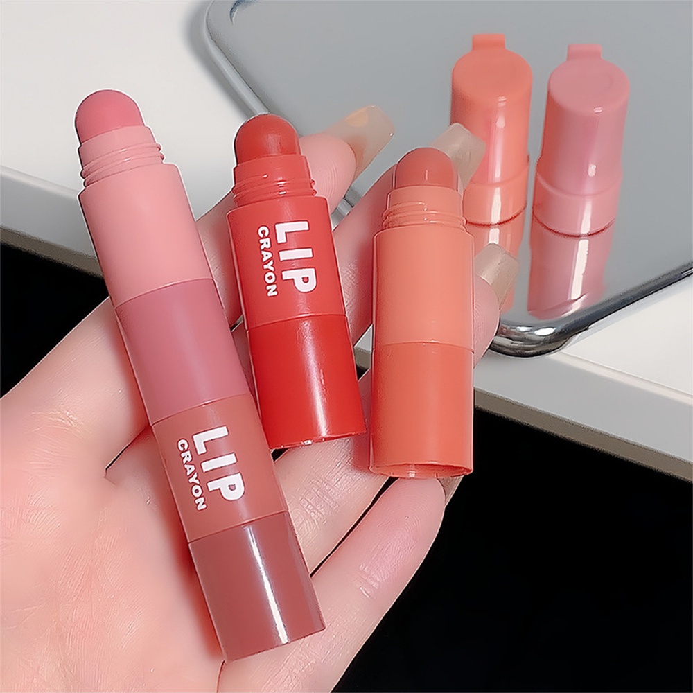 Son môi bút chì màu CAPPUVINI Bốn màu Matte nhung nhiều màu Bút bùn môi Soft Mist Son bóng không thấm nước Cốc chống dính lâu trôi Son men Phụ nữ Trang điểm làm đẹp